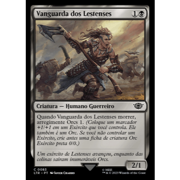 Vanguarda dos Lestenses (Humano / Guerreiro) - Magic The Gathering