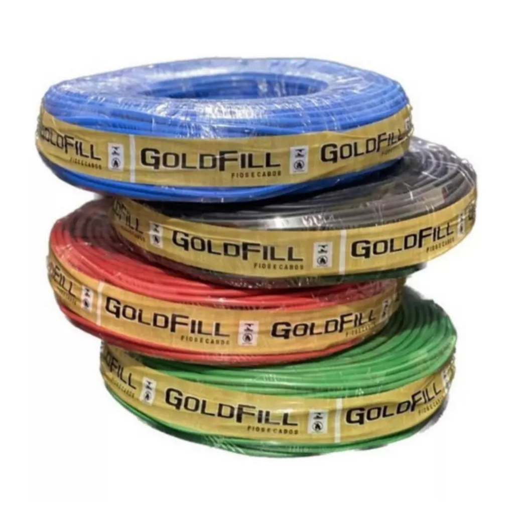 Fio 2,5mm 100m Flexivel Eletrico Antichama 750v Cabo Flexivel 2,5mm C/INMETRO