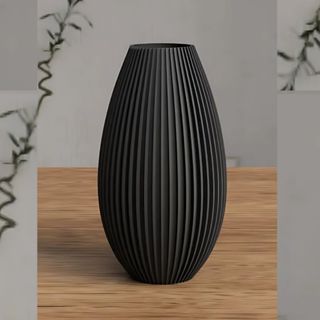 Vaso Oval Decorativo Páscoa Moderno Elegante Design Ondulado Sofisticado Versátil Resistente em Oferta na Shopee