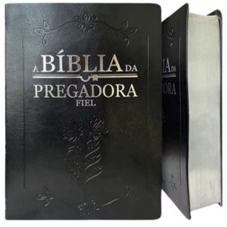 BÍBLIA DA PREGADORA FIEL FULL COLOR - PRETA em Oferta na Shopee