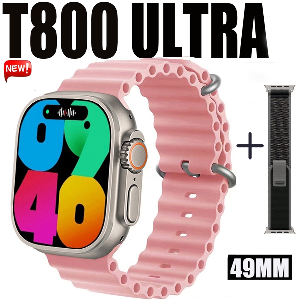 Relógio Inteligente T800 Ultra Smartwatch À Prova D'água T800 Ultra2 Digital Masculino Fem...