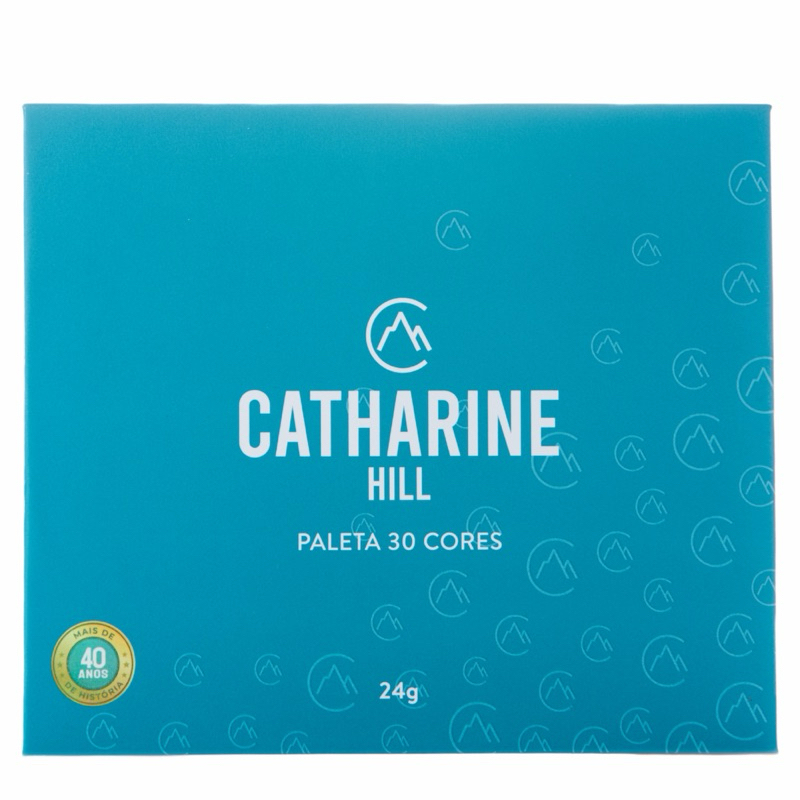 Paleta de Sombras 30 Cores Alta Pigmentação - Catharine Hill - NOVA EMBALAGEM