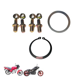 Kit Prisioneiro + Trava E Arruela Coroa Dafra Kansas 150 em Oferta na Shopee