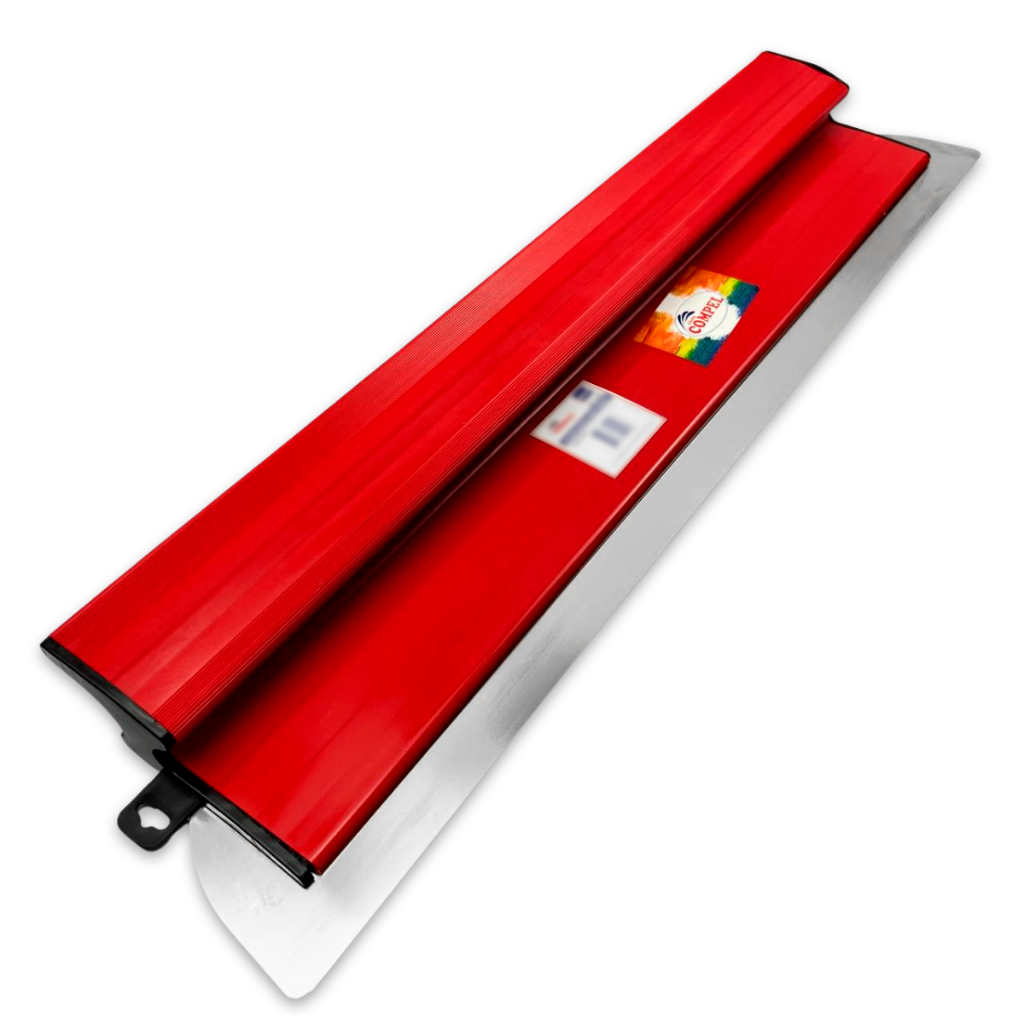 Desempenadeira Aço Inox Compel 25, 40, 60, 80 e 100cm para Acabamentos de Massa Corrida em Oferta na Shopee