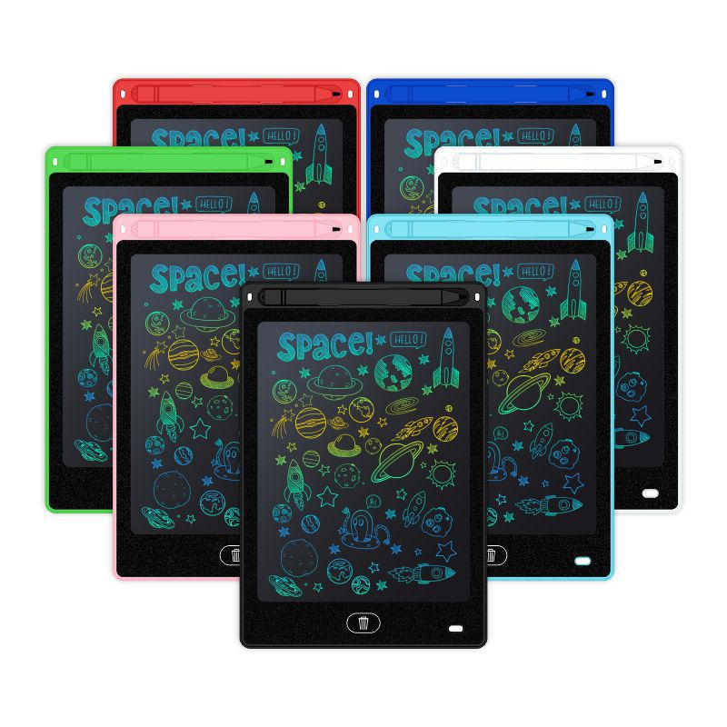 Kit 30 Peças Lousa Mágica Tela Lcd 8.5 Polegadas Infantil De Escrever E Desenhar Tablet