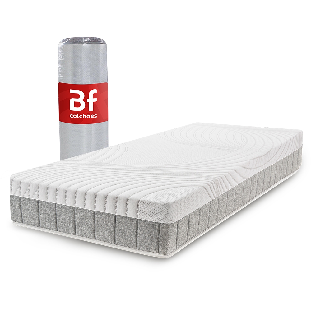 Colchão Solteirão Ortopédico BF Antistress a Vácuo  97x203cm BF Colchões - Home & Living
