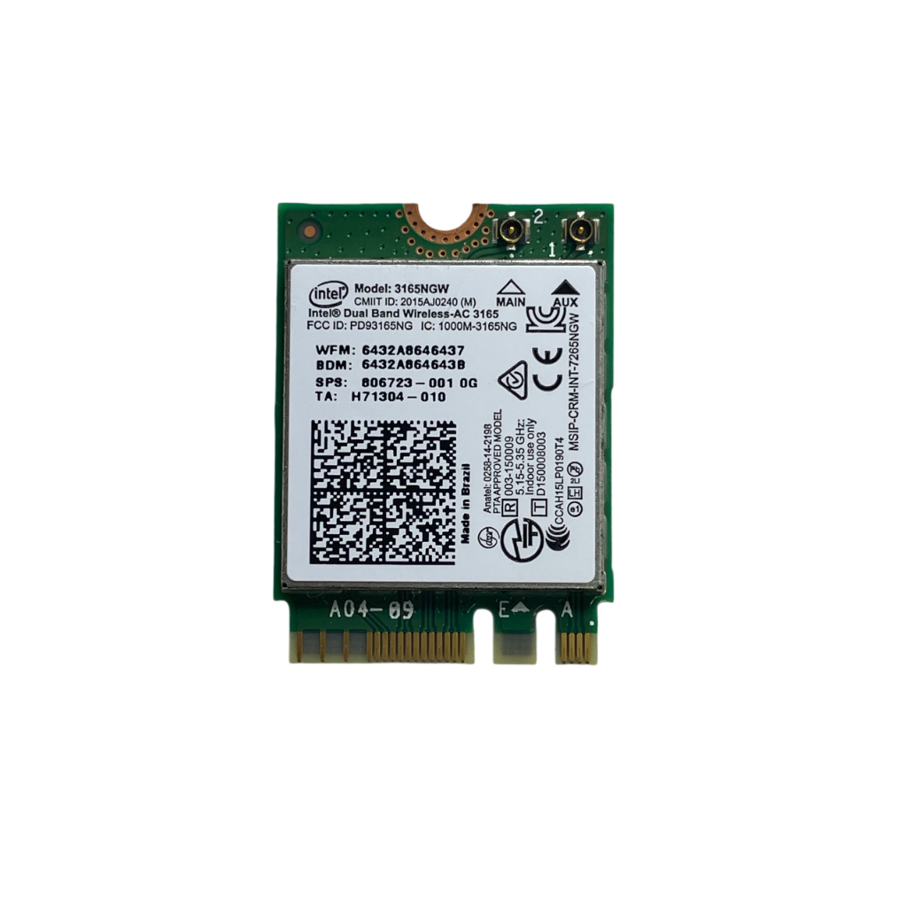 Placa Wifi Wireless Notebook Sony Vaio Vjc141f11x 3165ngw