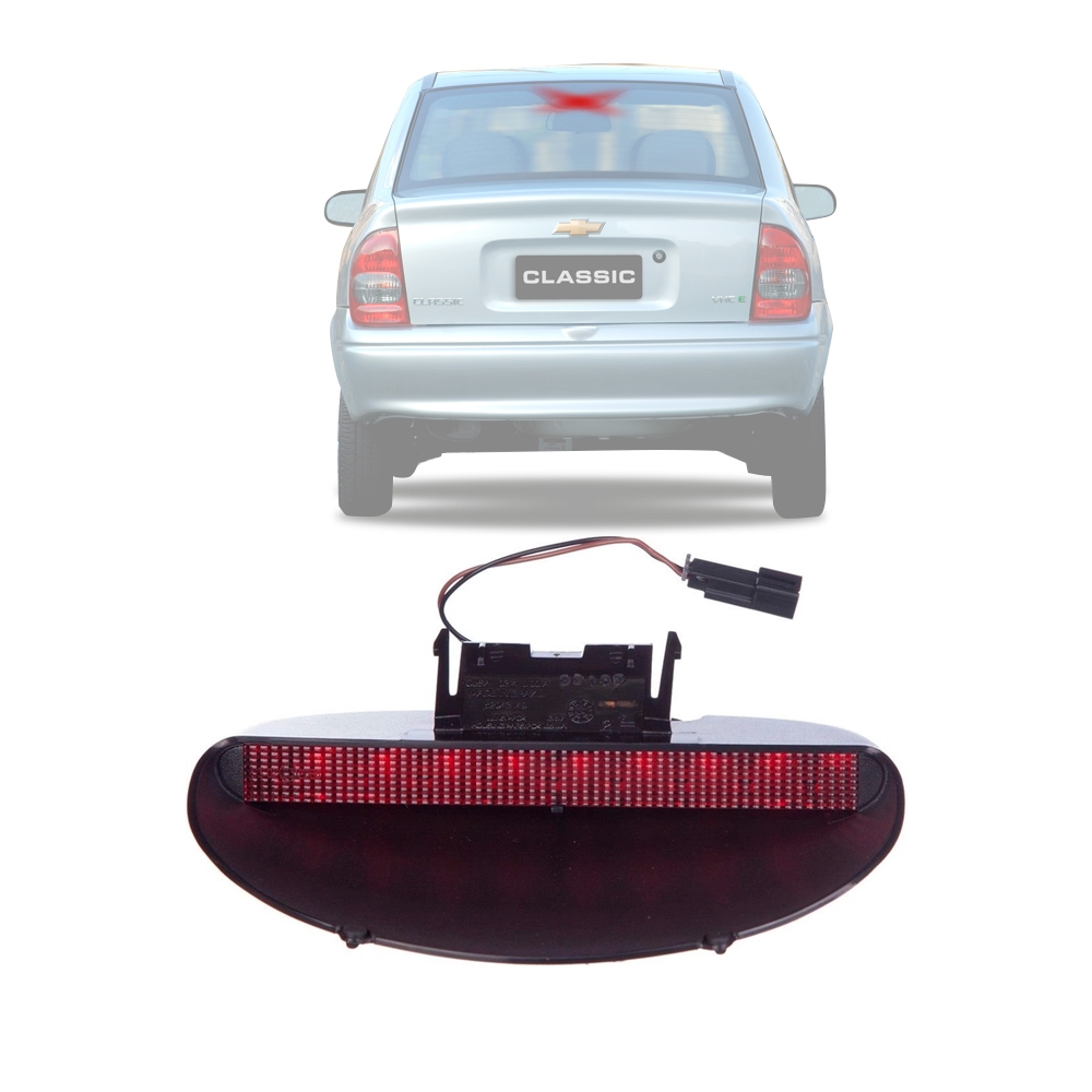 Brake Light Luz Alta de Freio com Lâmpadas Classic e Wind Sedan em Oferta na Shopee