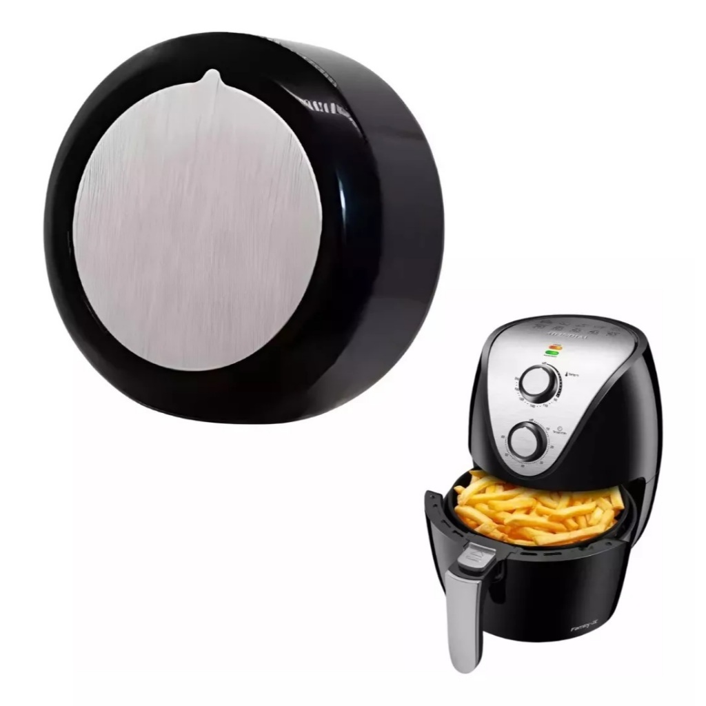 Botão P/ Airfryer Mondial Af29 Af30 Af31 Af35 Preto Original