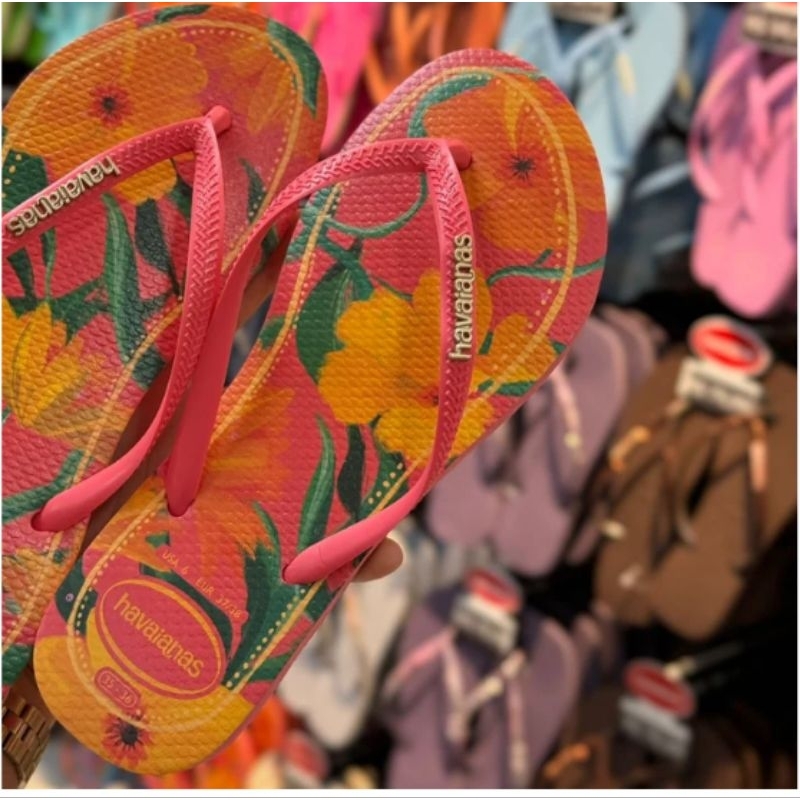 Chinelo Feminino Havaianas Slim Tropical - Miniatura 2