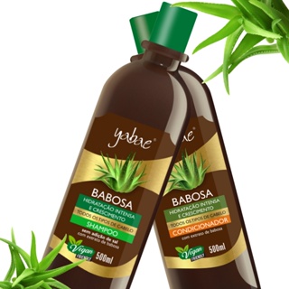 Shampoo e Condicionador Babosa Yabae - Vegano em Oferta na Shopee