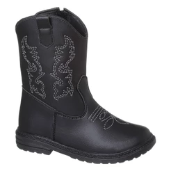 Bota Texana Infantil Masculina Botas Country Rodeio e Fazenda