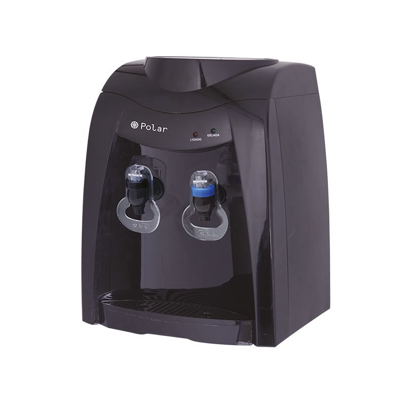 Bebedouro Eletrônico de Água Polar Preto - Natural e Gelada em Oferta na Shopee