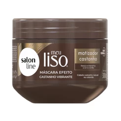 Máscara Meu Liso Matizador Castanho Salon Line 300g