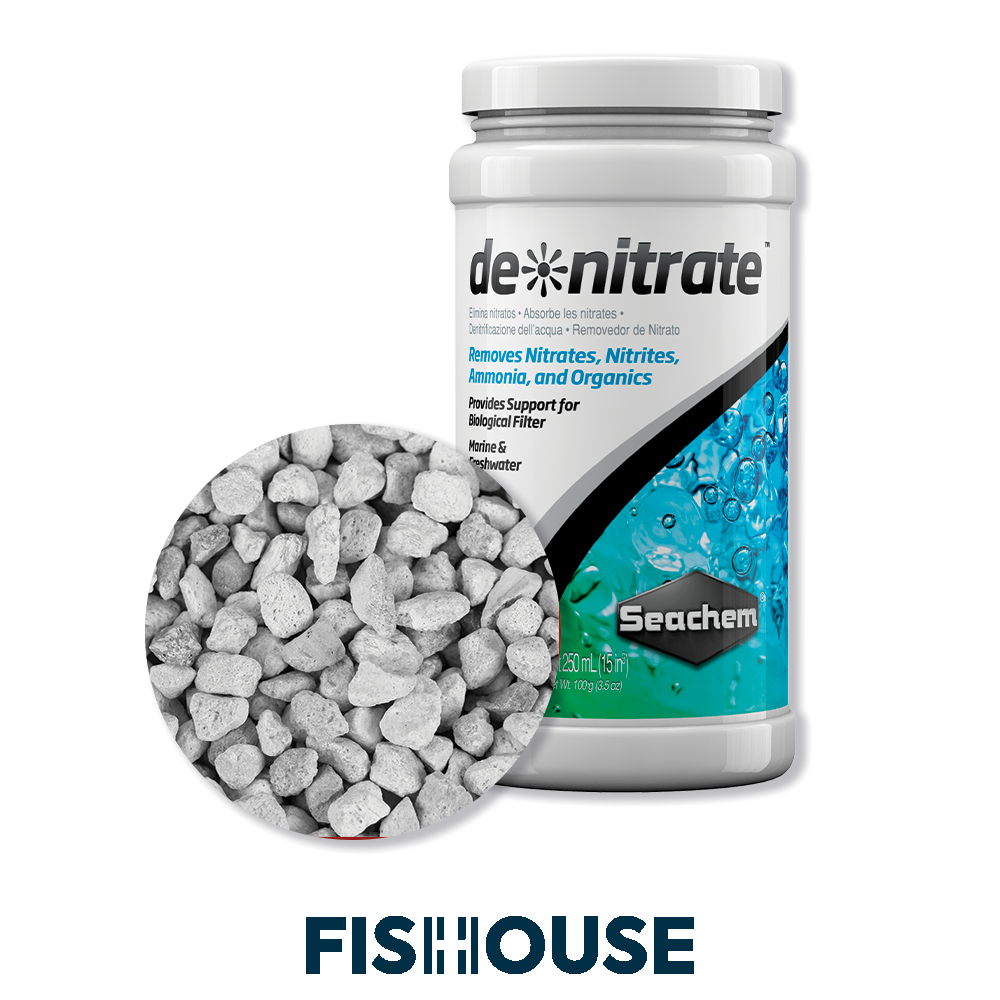 Mídia biológica (Removedor de nitrato) - de*nitrate (250ml) - Seachem