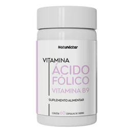 Natunéctar Vitamina B9 Ácido Fólico 1000mcg 60 cápsulas Gestante