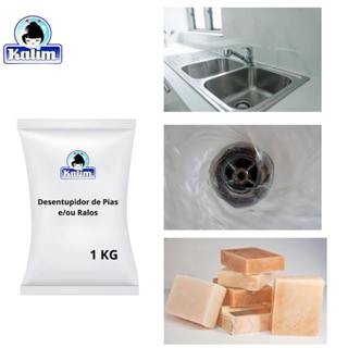 Desentope Pia Ralo Caixa de Gordura Vaso Sanitário 1KG Kalim em Oferta na Shopee