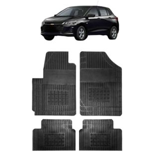 JOGO TAPETE DE BORRACHA ONIX 20/24 - 4 Peças - Car Floor em Oferta na Shopee