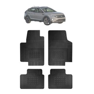 JOGO TAPETE DE BORRACHA NIVUS 20/24 - 4 Peças - Car Floor em Oferta na Shopee