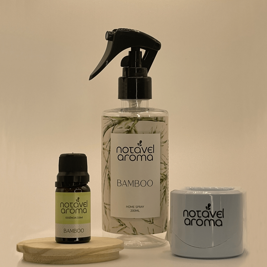 Kit Home Odorizante Aromatizante Completo Difusor Elétrico Presente Essencia Notavel Aroma