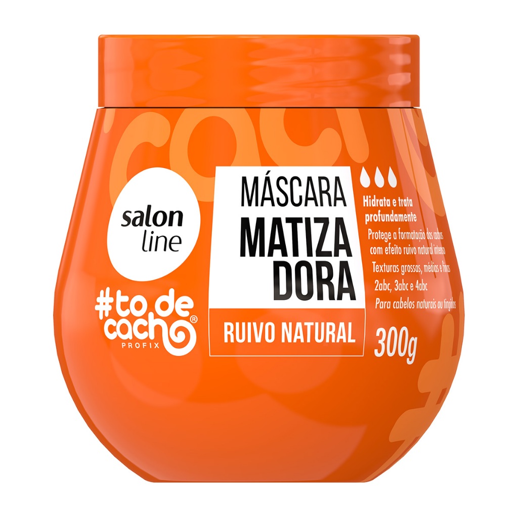 Máscara Matizadora Todecacho Ruivo Natural 300g
