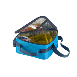 Bolsa Térmica Fitness Marmita Alimentar Dieta Academia Treino c/ Bolso Interior c/ Alça 4,5L em Oferta na Shopee