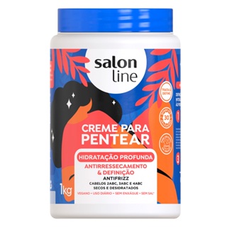 Creme Para Pentear Hidratação Profunda 1kg Salon Line em Oferta na Shopee