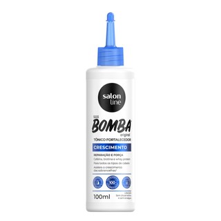 Tônico Fortalecedor SOS Bomba Crescimento Acelerado Salon Line 100ml em Oferta na Shopee