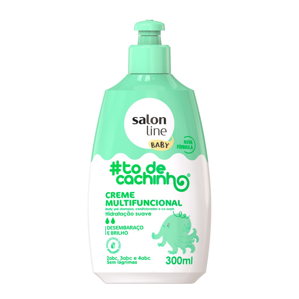 Creme Multifuncional Todecachinho Baby Salon Line 300ml