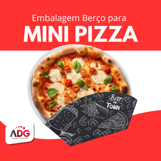 Embalagem Caixinha Berço para Mini Pizza Giz em Oferta na Shopee