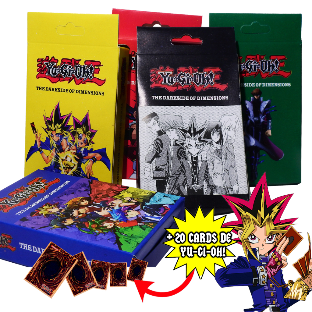 Deck Yugioh Com 50 Cartas Mais 20 Pacotinhos (yugioh)
