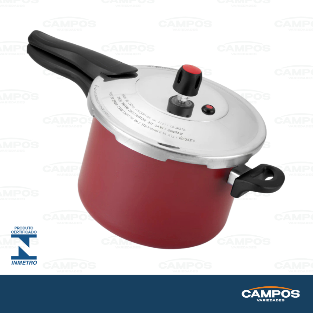Panela De Pressão 4,5 Litros 7 Litros e 3 Litros  ASJ - Fechamento Externo