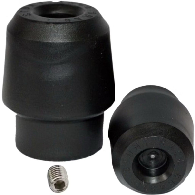 Nylon Reposição Borracha 2 Peças para Protetor Stunt Race Stunt Cage Street Cage Todas as motos Cb 300 Titan 160 Bros MT