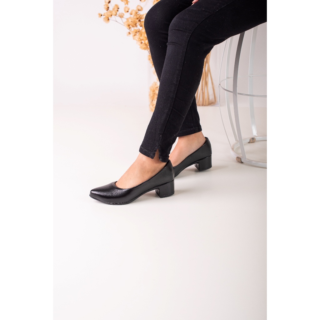 Scarpin Feminino Bico Fino Confort Elegante Moda Casual Luxo Antiderrapante Moda Evangélica em Oferta na Shopee