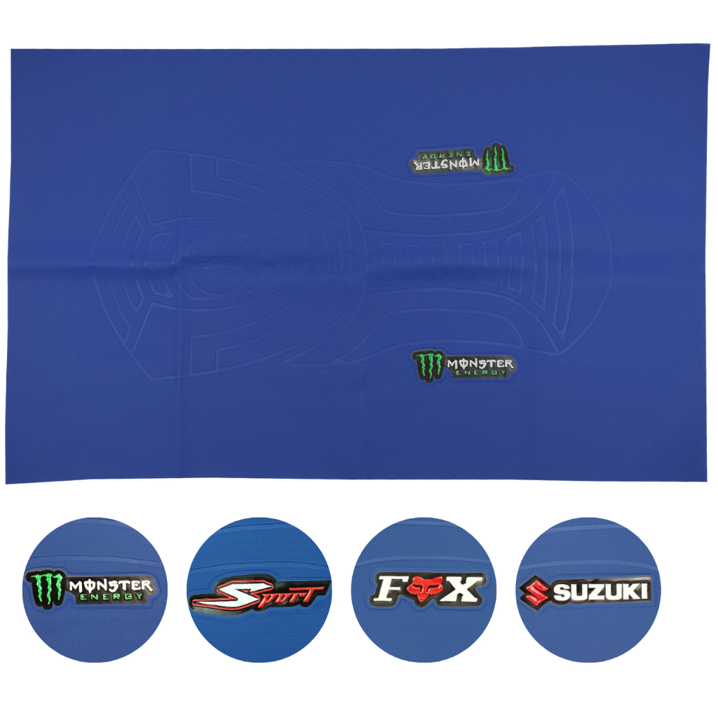 Capa Do Banco Emborrachada 3D Azul Stx 200 / Yes 125 / Explorer 150 / Fire 150 / Phoenix