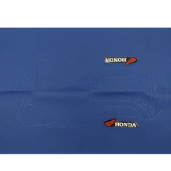 Capa Do Banco Emborrachada 3D Azul Honda Cbx 250 Twister / Xre 300 / Cb 500 / Nx 350 / Xlx 350