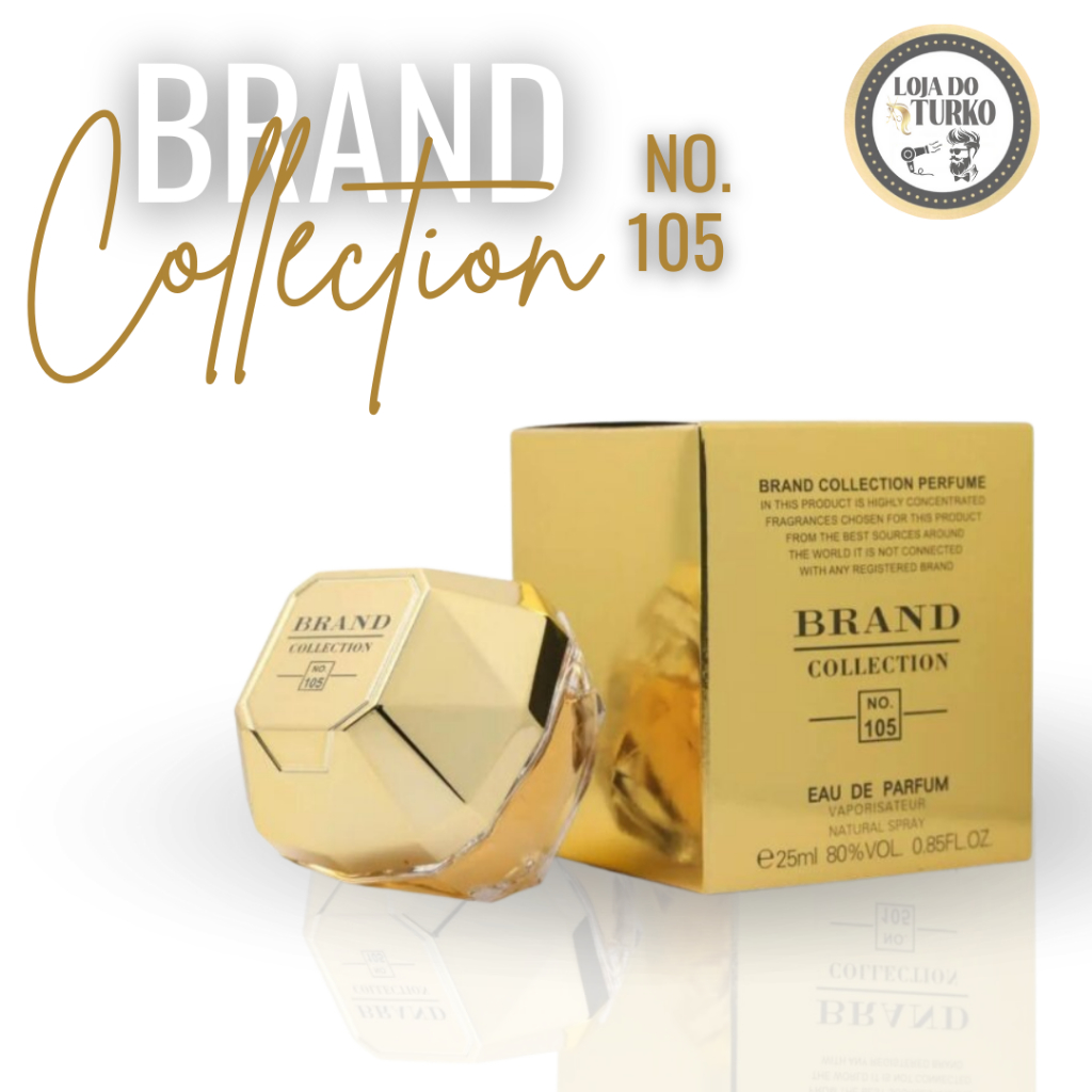 Perfume Feminino Miniatura Brand Collection 105 Lady Be - 25ml