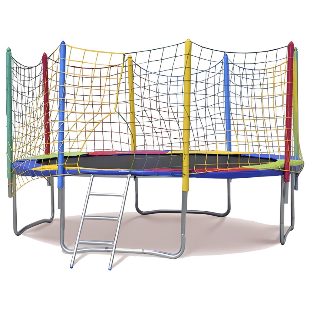 Cama Elástica Infantil Pula Pula Trampolim 1,40m, 1,83m, 2,30m, 2,44m, 3,05m Nacional Premium em Oferta na Shopee