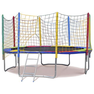 Cama Elástica Infantil Pula Pula Trampolim 1,40m, 1,83m, 2,30m, 2,44m, 3,05m Nacional Premium em Oferta na Shopee