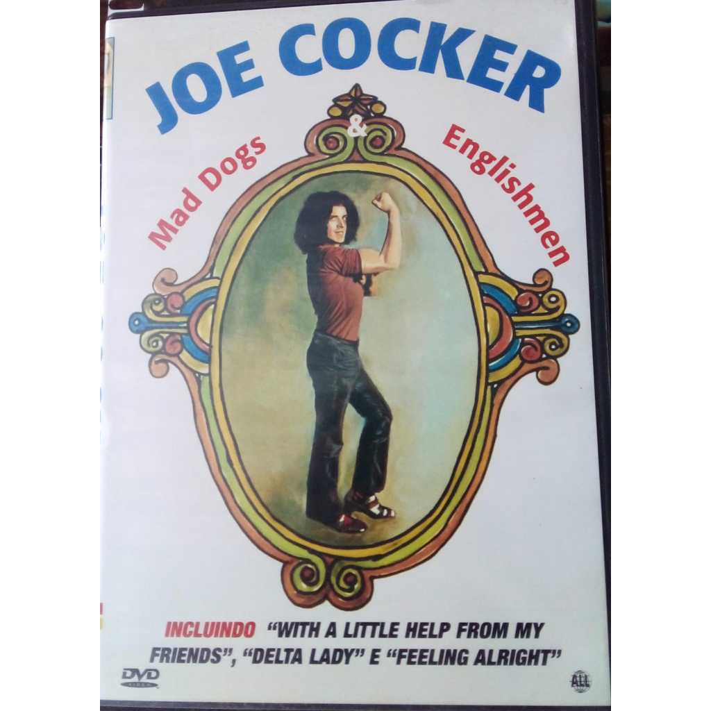 DVD Original – Joe Cocker: Mad Dogs & Englishmen (1971) Uma explosiva turnê ao vivo que marcou a história do rock e so