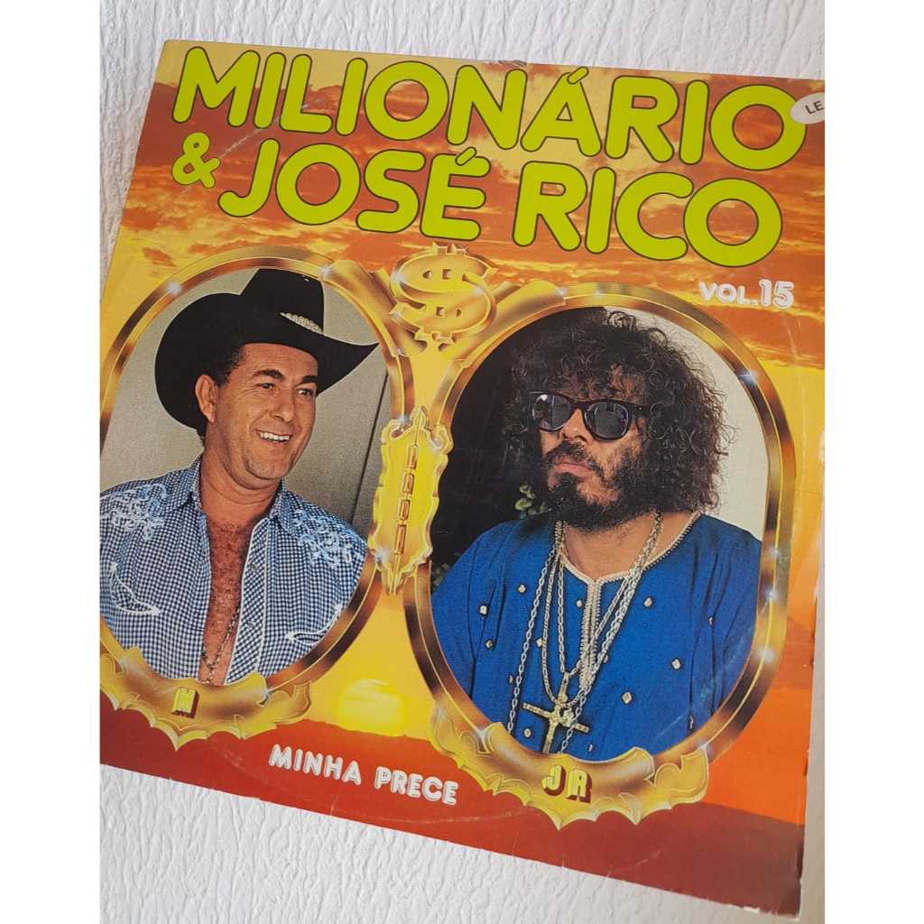 Milionário e José Rico Vol 15 Lp Sertanejo