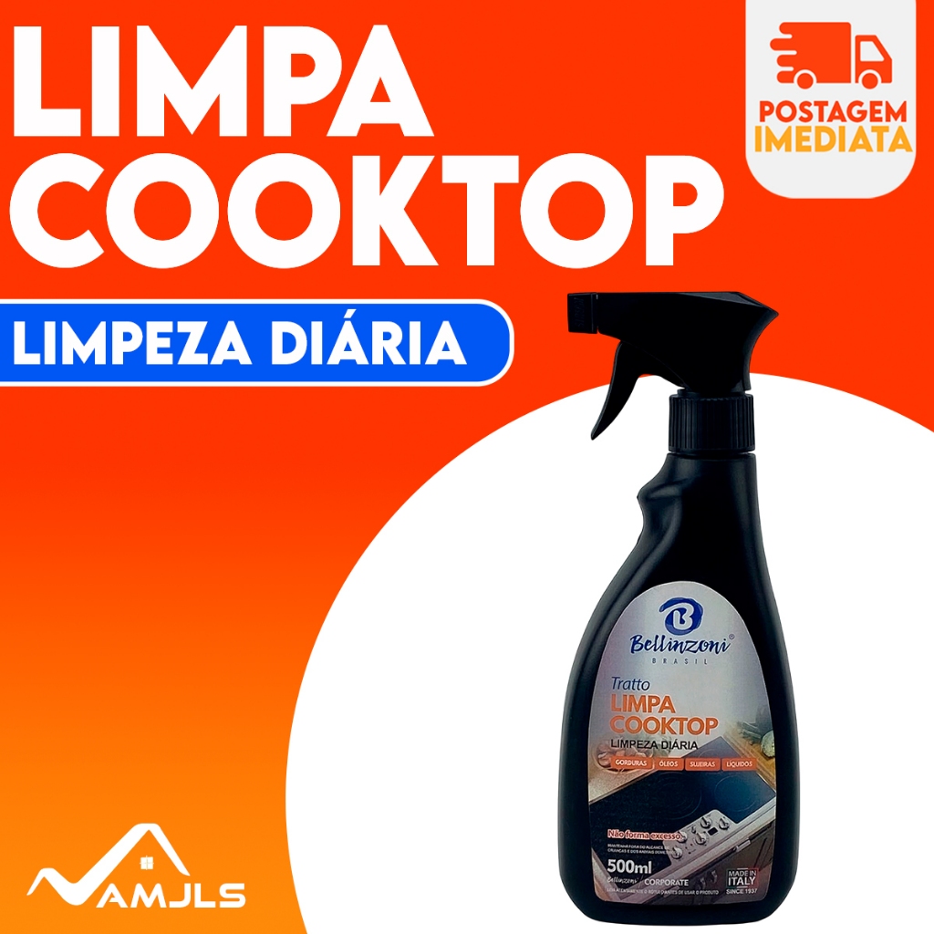 Limpa Cooktop Brilho Instantâneo E Limpeza Eficiente 500ml