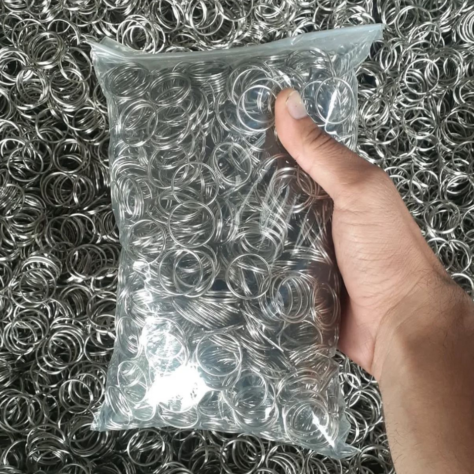 Argola para Chaveiro e Brindes, Chaves Pacote 1.000 un. Atacado