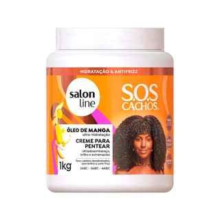 Creme Para Pentear SOS Cachos Óleo de Manga 1kg em Oferta na Shopee