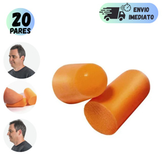 KIT 10 A 20 PARES PROTETOR AURICULAR 3M PARA OUVIDOS SEM CORDÃO PARA DORMIR ESPUMA MACIA CONFORTAVEL em Oferta na Shopee