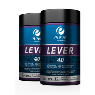 Luteína E Zeaxantina - Lever 4.0 + Zinco 4x Mais - 2 Frascos em Oferta na Shopee