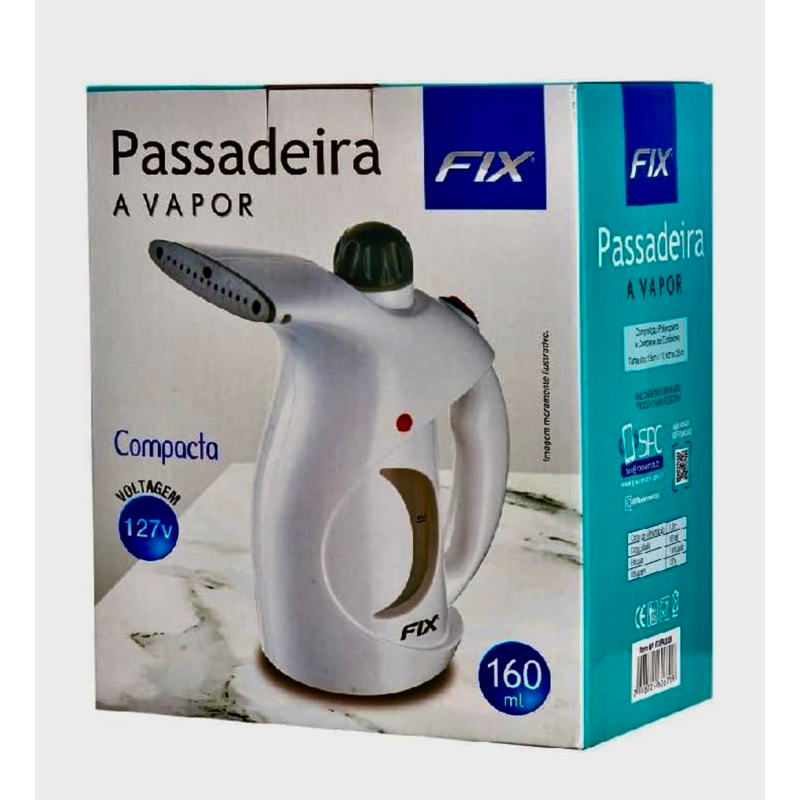 Passadeira A Vapor Passar Roupa Voltagem 110V 160ml Elimina Ácaros Odores De Roupas Estofados Cortinas-ORIGINAL
