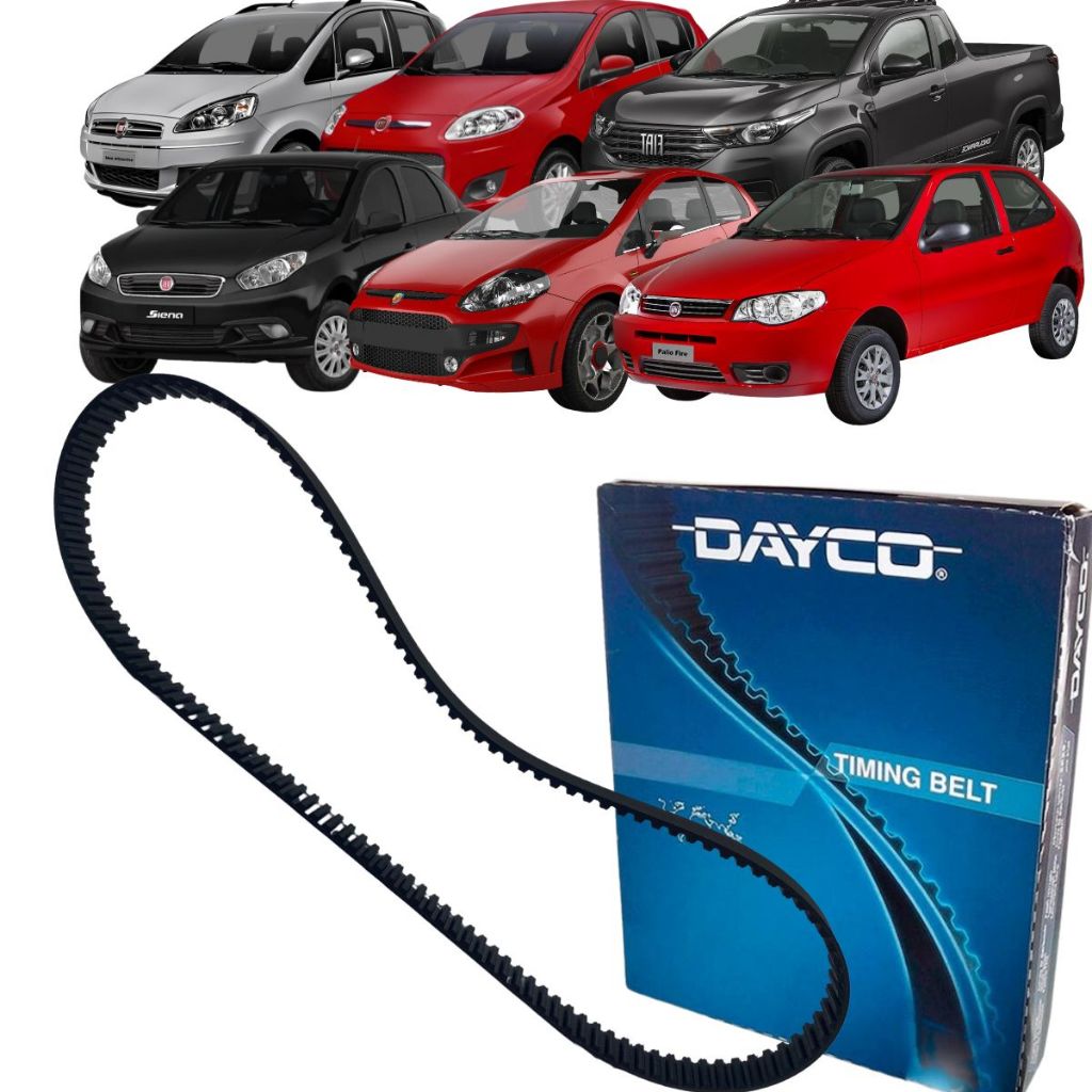 Correia Dentada Palio Siena Strada Idea Uno Fire 1.3 1.4 8v em Oferta na Shopee