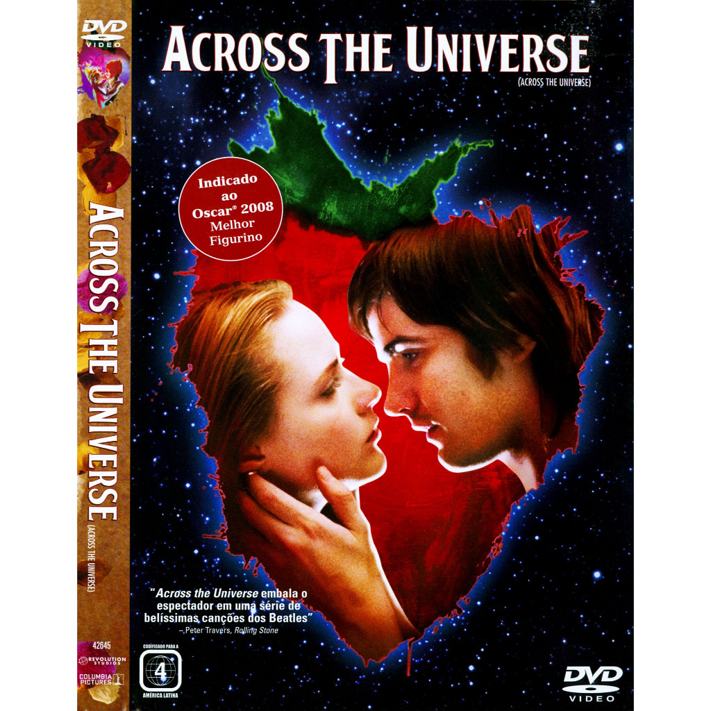 Dvd Filme: Across The Universe (2007) Dublado E Legendado