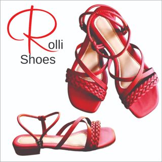 Promoção TOP: Sandália Feminina Cláudia, Salto, Saltinho, Salto Baixo, Confortável em Oferta na Shopee